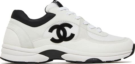 chanel black and white sneakers womens|Black Chanel sneakers 2020.